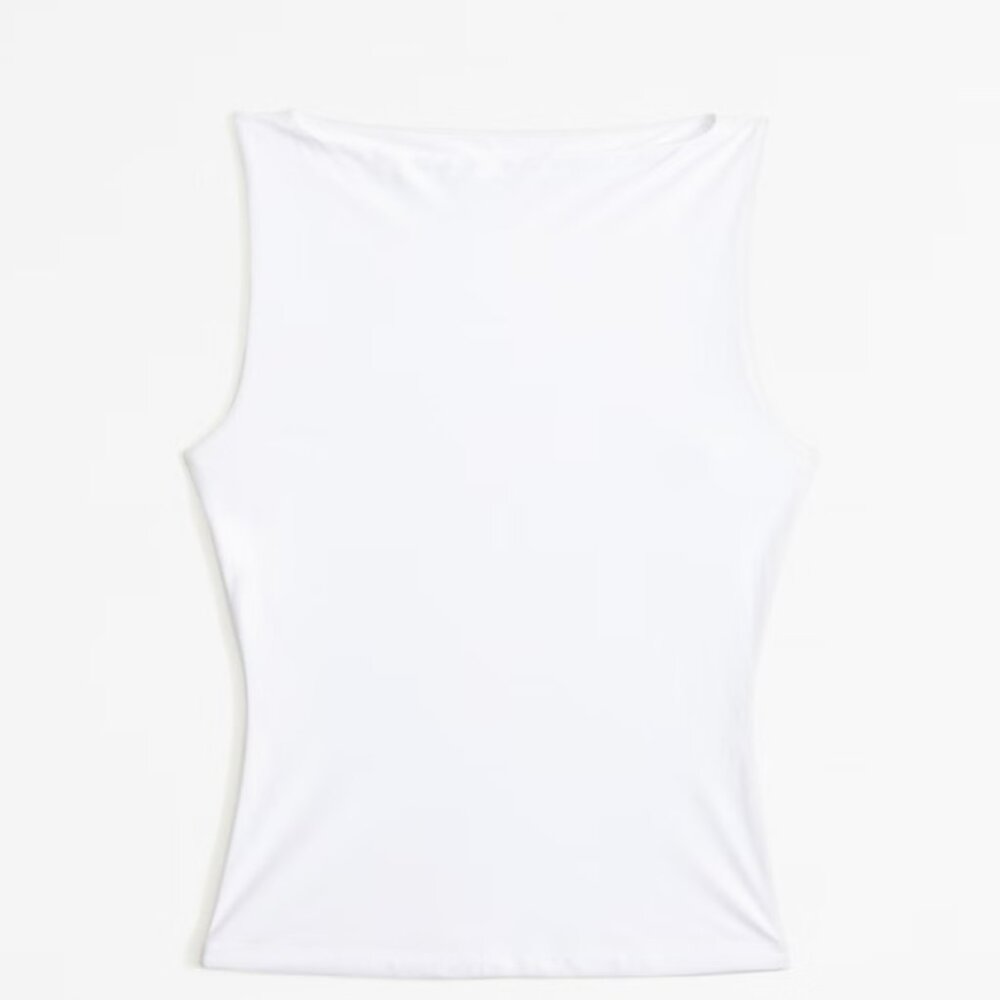 Soft Matte Seamless Slash Top, S
